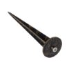 kelvo® GARDELINI KLV-101-0005-V2 Φωτιστικό Σποτ Τοίχου με Βάση για Λάμπα MR16 με Ντουί GU10 AC 220-240V Αδιάβροχο IP65 –  Χρυσό Εφέ Σκουριάς Ματ – Μ10 x Π10 x Υ30cm