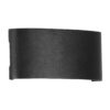 kelvo® SIXOAD KLV-101-0006 Φωτιστικό Τοίχου / Απλίκα LED 18W 1800lm 30° AC 220-240V Αδιάβροχο IP65 Θερμό Λευκό 2700K – CREE XPE Chip & TÜV SÜD Driver – Μαύρο Ματ – Μ17 x Π4 x Υ8cm – 5 Χρόνια Εγγύηση