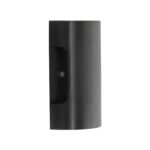 kelvo® SIXOAD KLV-101-0006 Φωτιστικό Τοίχου / Απλίκα LED 18W 1800lm 30° AC 220-240V Αδιάβροχο IP65 Θερμό Λευκό 2700K – CREE XPE Chip & TÜV SÜD Driver – Μαύρο Ματ – Μ17 x Π4 x Υ8cm – 5 Χρόνια Εγγύηση