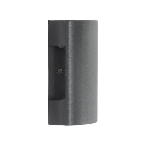 kelvo® SIXOAD KLV-101-0007 Φωτιστικό Τοίχου / Απλίκα LED 18W 1800lm 30° AC 220-240V Αδιάβροχο IP65 Θερμό Λευκό 2700K – CREE XPE Chip & TÜV SÜD Driver – Γκρι Ανθρακί Ματ – Μ17 x Π4 x Υ8cm – 5 Χρόνια Εγγύηση