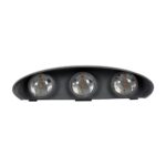 kelvo® SIXOAD KLV-101-0007 Φωτιστικό Τοίχου / Απλίκα LED 18W 1800lm 30° AC 220-240V Αδιάβροχο IP65 Θερμό Λευκό 2700K – CREE XPE Chip & TÜV SÜD Driver – Γκρι Ανθρακί Ματ – Μ17 x Π4 x Υ8cm – 5 Χρόνια Εγγύηση