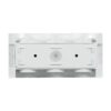 kelvo® SIXOAD KLV-101-0008 Φωτιστικό Τοίχου / Απλίκα LED 18W 1800lm 30° AC 220-240V Αδιάβροχο IP65 Θερμό Λευκό 2700K – CREE XPE Chip & TÜV SÜD Driver – Λευκό Ματ – Μ17 x Π4 x Υ8cm – 5 Χρόνια Εγγύηση
