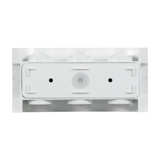 kelvo® SIXOAD KLV-101-0008 Φωτιστικό Τοίχου / Απλίκα LED 18W 1800lm 30° AC 220-240V Αδιάβροχο IP65 Θερμό Λευκό 2700K – CREE XPE Chip & TÜV SÜD Driver – Λευκό Ματ – Μ17 x Π4 x Υ8cm – 5 Χρόνια Εγγύηση