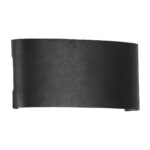 kelvo® SIXOAD KLV-101-0009 Φωτιστικό Τοίχου / Απλίκα LED 18W 1980lm 30° AC 220-240V Αδιάβροχο IP65 Φυσικό Λευκό 4500K – CREE XPE Chip & TÜV SÜD Driver – Μαύρο Ματ – Μ17 x Π4 x Υ8cm – 5 Χρόνια Εγγύηση