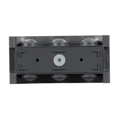 kelvo® SIXOAD KLV-101-0010 Φωτιστικό Τοίχου / Απλίκα LED 18W 1980lm 30° AC 220-240V Αδιάβροχο IP65 Φυσικό Λευκό 4500K – CREE XPE Chip & TÜV SÜD Driver – Γκρι Ανθρακί Ματ – Μ17 x Π4 x Υ8cm – 5 Χρόνια Εγγύηση