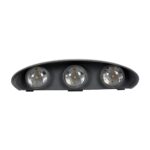 kelvo® SIXOAD KLV-101-0010 Φωτιστικό Τοίχου / Απλίκα LED 18W 1980lm 30° AC 220-240V Αδιάβροχο IP65 Φυσικό Λευκό 4500K – CREE XPE Chip & TÜV SÜD Driver – Γκρι Ανθρακί Ματ – Μ17 x Π4 x Υ8cm – 5 Χρόνια Εγγύηση