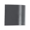kelvo® MURANO KLV-101-0013 Φωτιστικό Τοίχου / Απλίκα για Λάμπα MR16 με Ντουί GU10 AC 220-240V Αδιάβροχο IP65 – Γκρι Ανθρακί Ματ – Μ8 x Π8 x Υ7cm