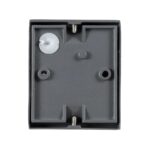 kelvo® MURANO KLV-101-0013 Φωτιστικό Τοίχου / Απλίκα για Λάμπα MR16 με Ντουί GU10 AC 220-240V Αδιάβροχο IP65 – Γκρι Ανθρακί Ματ – Μ8 x Π8 x Υ7cm