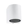 kelvo® MURANO KLV-101-0014 Φωτιστικό Τοίχου / Απλίκα για Λάμπα MR16 με Ντουί GU10 AC 220-240V Αδιάβροχο IP65 – Λευκό Ματ – Μ8 x Π8 x Υ7cm