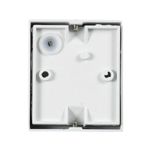 kelvo® MURANO KLV-101-0014 Φωτιστικό Τοίχου / Απλίκα για Λάμπα MR16 με Ντουί GU10 AC 220-240V Αδιάβροχο IP65 – Λευκό Ματ – Μ8 x Π8 x Υ7cm