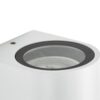 kelvo® MURANO KLV-101-0014 Φωτιστικό Τοίχου / Απλίκα για Λάμπα MR16 με Ντουί GU10 AC 220-240V Αδιάβροχο IP65 – Λευκό Ματ – Μ8 x Π8 x Υ7cm