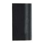 kelvo® MURANO KLV-101-0015 Φωτιστικό Τοίχου / Απλίκα για 2 Λάμπες MR16 με Ντουί GU10 AC 220-240V Αδιάβροχο IP65 – Μαύρο Ματ – Μ8 x Π8 x Υ15cm