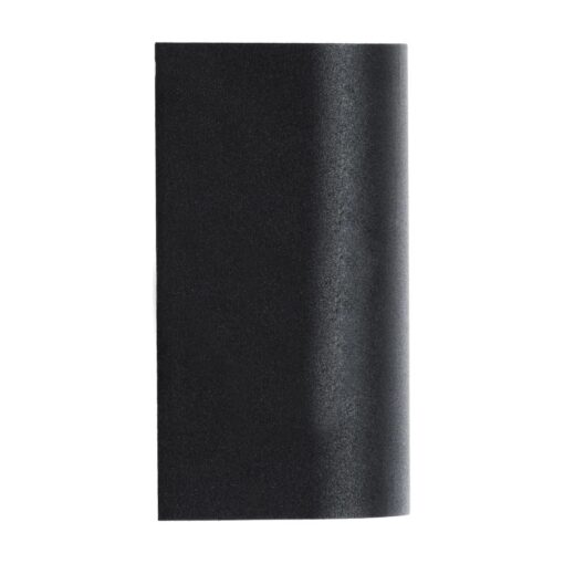 kelvo® MURANO KLV-101-0015 Φωτιστικό Τοίχου / Απλίκα για 2 Λάμπες MR16 με Ντουί GU10 AC 220-240V Αδιάβροχο IP65 – Μαύρο Ματ – Μ8 x Π8 x Υ15cm