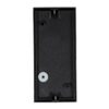 kelvo® MURANO KLV-101-0015 Φωτιστικό Τοίχου / Απλίκα για 2 Λάμπες MR16 με Ντουί GU10 AC 220-240V Αδιάβροχο IP65 – Μαύρο Ματ – Μ8 x Π8 x Υ15cm