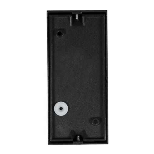 kelvo® MURANO KLV-101-0015 Φωτιστικό Τοίχου / Απλίκα για 2 Λάμπες MR16 με Ντουί GU10 AC 220-240V Αδιάβροχο IP65 – Μαύρο Ματ – Μ8 x Π8 x Υ15cm