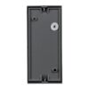 kelvo® MURANO KLV-101-0016 Φωτιστικό Τοίχου / Απλίκα για 2 Λάμπες MR16 με Ντουί GU10 AC 220-240V Αδιάβροχο IP65 – Γκρι Ανθρακί Ματ – Μ8 x Π8 x Υ15cm