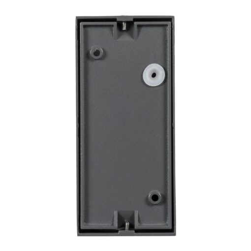 kelvo® MURANO KLV-101-0016 Φωτιστικό Τοίχου / Απλίκα για 2 Λάμπες MR16 με Ντουί GU10 AC 220-240V Αδιάβροχο IP65 – Γκρι Ανθρακί Ματ – Μ8 x Π8 x Υ15cm