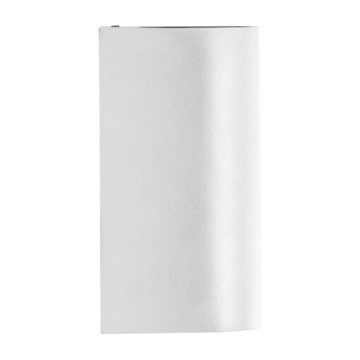 kelvo® MURANO KLV-101-0017 Φωτιστικό Τοίχου / Απλίκα για 2 Λάμπες MR16 με Ντουί GU10 AC 220-240V Αδιάβροχο IP65 – Λευκό Ματ – Μ8 x Π8 x Υ15cm
