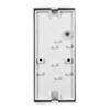kelvo® MURANO KLV-101-0017 Φωτιστικό Τοίχου / Απλίκα για 2 Λάμπες MR16 με Ντουί GU10 AC 220-240V Αδιάβροχο IP65 – Λευκό Ματ – Μ8 x Π8 x Υ15cm