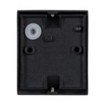 kelvo® BURANO KLV-101-0018 Φωτιστικό Τοίχου / Απλίκα για Λάμπα MR16 με Ντουί GU10 AC 220-240V Αδιάβροχο IP65 – Μαύρο Ματ – Μ8 x Π8 x Υ7cm