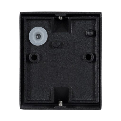 kelvo® BURANO KLV-101-0018 Φωτιστικό Τοίχου / Απλίκα για Λάμπα MR16 με Ντουί GU10 AC 220-240V Αδιάβροχο IP65 – Μαύρο Ματ – Μ8 x Π8 x Υ7cm