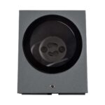 kelvo® BURANO KLV-101-0019 Φωτιστικό Τοίχου / Απλίκα για Λάμπα MR16 με Ντουί GU10 AC 220-240V Αδιάβροχο IP65 – Γκρι Ανθρακί Ματ – Μ8 x Π8 x Υ7cm
