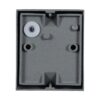 kelvo® BURANO KLV-101-0019 Φωτιστικό Τοίχου / Απλίκα για Λάμπα MR16 με Ντουί GU10 AC 220-240V Αδιάβροχο IP65 – Γκρι Ανθρακί Ματ – Μ8 x Π8 x Υ7cm