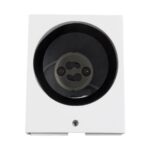 kelvo® BURANO KLV-101-0020 Φωτιστικό Τοίχου / Απλίκα για Λάμπα MR16 με Ντουί GU10 AC 220-240V Αδιάβροχο IP65 – Λευκό Ματ – Μ8 x Π8 x Υ7cm