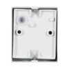 kelvo® BURANO KLV-101-0020 Φωτιστικό Τοίχου / Απλίκα για Λάμπα MR16 με Ντουί GU10 AC 220-240V Αδιάβροχο IP65 – Λευκό Ματ – Μ8 x Π8 x Υ7cm