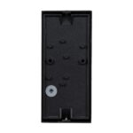 kelvo® BURANO KLV-101-0021 Φωτιστικό Τοίχου / Απλίκα για 2 Λάμπες MR16 με Ντουί GU10 AC 220-240V Αδιάβροχο IP65 – Μαύρο Ματ – Μ8 x Π8 x Υ15cm