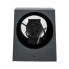 kelvo® BURANO KLV-101-0022 Φωτιστικό Τοίχου / Απλίκα για 2 Λάμπες MR16 με Ντουί GU10 AC 220-240V Αδιάβροχο IP65 – Γκρι Ανθρακί Ματ – Μ8 x Π8 x Υ15cm