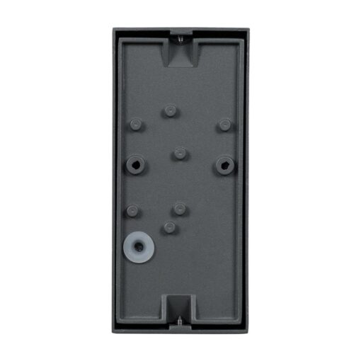 kelvo® BURANO KLV-101-0022 Φωτιστικό Τοίχου / Απλίκα για 2 Λάμπες MR16 με Ντουί GU10 AC 220-240V Αδιάβροχο IP65 – Γκρι Ανθρακί Ματ – Μ8 x Π8 x Υ15cm