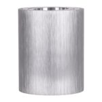 kelvo® AKIRA KLV-101-0026 Κινούμενο Φωτιστικό Downlight Σποτ για Λάμπα MR16 με Ντουί GU10 AC 220-240V IP20 – Νίκελ Βούρτσας – Μ8 x Π8 x Υ10cm