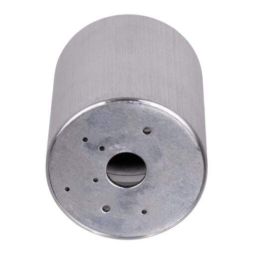 kelvo® AKIRA KLV-101-0026 Κινούμενο Φωτιστικό Downlight Σποτ για Λάμπα MR16 με Ντουί GU10 AC 220-240V IP20 – Νίκελ Βούρτσας – Μ8 x Π8 x Υ10cm