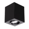 kelvo® AKIRA KLV-101-0028 Κινούμενο Φωτιστικό Downlight Σποτ για Λάμπα MR16 με Ντουί GU10 AC 220-240V IP20 – Μαύρο Ματ – Μ8 x Π8 x Υ10cm