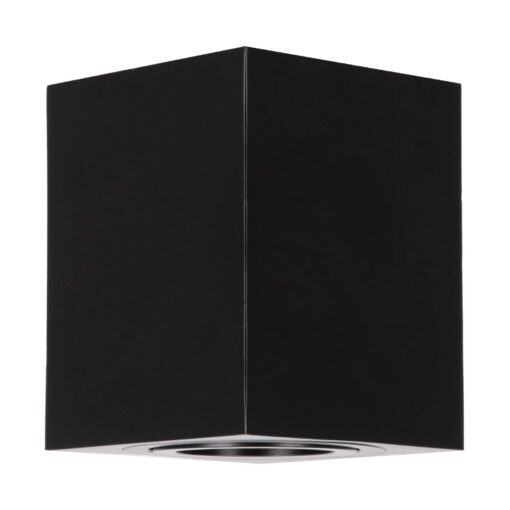 kelvo® AKIRA KLV-101-0028 Κινούμενο Φωτιστικό Downlight Σποτ για Λάμπα MR16 με Ντουί GU10 AC 220-240V IP20 – Μαύρο Ματ – Μ8 x Π8 x Υ10cm