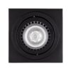 kelvo® AKIRA KLV-101-0028 Κινούμενο Φωτιστικό Downlight Σποτ για Λάμπα MR16 με Ντουί GU10 AC 220-240V IP20 – Μαύρο Ματ – Μ8 x Π8 x Υ10cm