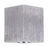 kelvo® AKIRA KLV-101-0030 Κινούμενο Φωτιστικό Downlight Σποτ για Λάμπα MR16 με Ντουί GU10 AC 220-240V IP20 – Νίκελ Βούρτσας – Μ8 x Π8 x Υ10cm