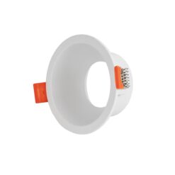 kelvo® DELTA KLV-101-0033 Χωνευτό Φωτιστικό Downlight Σποτ για Λάμπα MR16 με Ντουί GU10 AC 220-240V IP20 – Λευκό Ματ – Μ8.5 x Π8.5 x Υ3.5cm / Q7.5cm