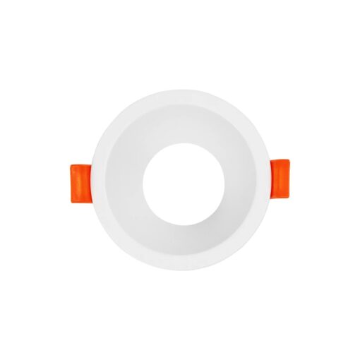 kelvo® DELTA KLV-101-0033 Χωνευτό Φωτιστικό Downlight Σποτ για Λάμπα MR16 με Ντουί GU10 AC 220-240V IP20 – Λευκό Ματ – Μ8.5 x Π8.5 x Υ3.5cm / Q7.5cm