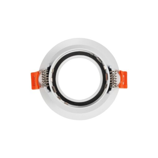 kelvo® DELTA KLV-101-0033 Χωνευτό Φωτιστικό Downlight Σποτ για Λάμπα MR16 με Ντουί GU10 AC 220-240V IP20 – Λευκό Ματ – Μ8.5 x Π8.5 x Υ3.5cm / Q7.5cm