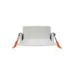 kelvo® DELTA KLV-101-0033 Χωνευτό Φωτιστικό Downlight Σποτ για Λάμπα MR16 με Ντουί GU10 AC 220-240V IP20 – Λευκό Ματ – Μ8.5 x Π8.5 x Υ3.5cm / Q7.5cm