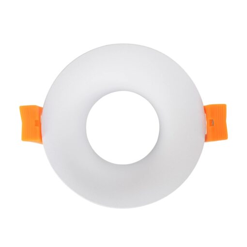 kelvo® OMICRON KLV-101-0035 Χωνευτό Φωτιστικό Downlight Σποτ για Λάμπα MR16 με Ντουί GU10 AC 220-240V IP20 – Λευκό Ματ – Μ8.5 x Π8.5 x Υ3cm / Q7.5cm