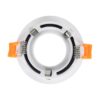 kelvo® OMICRON KLV-101-0035 Χωνευτό Φωτιστικό Downlight Σποτ για Λάμπα MR16 με Ντουί GU10 AC 220-240V IP20 – Λευκό Ματ – Μ8.5 x Π8.5 x Υ3cm / Q7.5cm