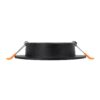 kelvo® OMEGA KLV-101-0036 Χωνευτό Κινούμενο Φωτιστικό Downlight Σποτ για Λάμπα MR16 με Ντουί GU10 AC 220-240V IP20 – Μαύρο Ματ – Μ10.5 x Π10.5 x Υ2.2cm / Q7.5cm