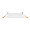 kelvo® OMEGA KLV-101-0037 Χωνευτό Κινούμενο Φωτιστικό Downlight Σποτ για Λάμπα MR16 με Ντουί GU10 AC 220-240V IP20 – Λευκό Ματ – Μ10.5 x Π10.5 x Υ2.2cm / Q7.5cm