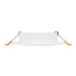 kelvo® OMEGA KLV-101-0037 Χωνευτό Κινούμενο Φωτιστικό Downlight Σποτ για Λάμπα MR16 με Ντουί GU10 AC 220-240V IP20 – Λευκό Ματ – Μ10.5 x Π10.5 x Υ2.2cm / Q7.5cm
