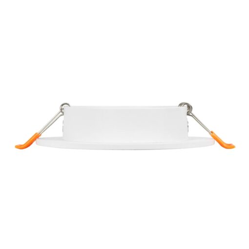 kelvo® OMEGA KLV-101-0037 Χωνευτό Κινούμενο Φωτιστικό Downlight Σποτ για Λάμπα MR16 με Ντουί GU10 AC 220-240V IP20 – Λευκό Ματ – Μ10.5 x Π10.5 x Υ2.2cm / Q7.5cm