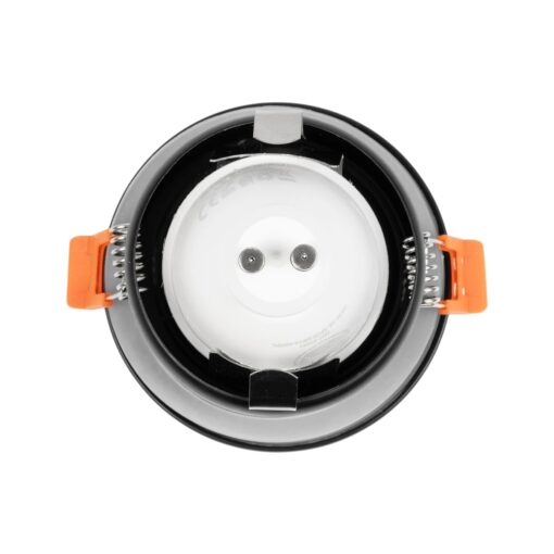 kelvo® KAPA KLV-101-0038 Χωνευτό Φωτιστικό Downlight Σποτ Μπάνιου για Λάμπα MR16 με Ντουί GU10 AC 220-240V Αδιάβροχο IP65 – Μαύρο Ματ – Μ8.5 x Π8.5 x Υ4.2cm / Q7.5cm