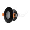 kelvo® KAPA KLV-101-0038 Χωνευτό Φωτιστικό Downlight Σποτ Μπάνιου για Λάμπα MR16 με Ντουί GU10 AC 220-240V Αδιάβροχο IP65 – Μαύρο Ματ – Μ8.5 x Π8.5 x Υ4.2cm / Q7.5cm